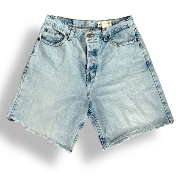 Eddie Bauer High Waisted Denim Shorts - Picture 1 of 12